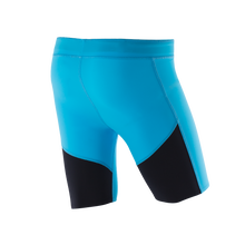Load image into Gallery viewer, ZEROPOINT ATHLETIC COMPRESSION SHORTS MENS NORDIC BLUE/BLACK - SAVE 60%