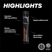 Load image into Gallery viewer, PowerBar Caffeine Boost - 20 x 25ml Ampoules with 200mg Caffeine