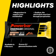 Load image into Gallery viewer, PowerBar Energize Bar (15x55g)