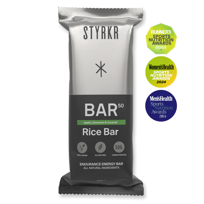 STYRKR BAR50 Apple, Cinnamon & Caramel Energy Bar