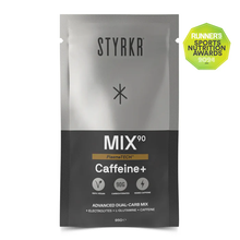 Load image into Gallery viewer, STYRKR MIX90 Caffeine Dual-Carb Energy Drink Mix - 12 Sachets
