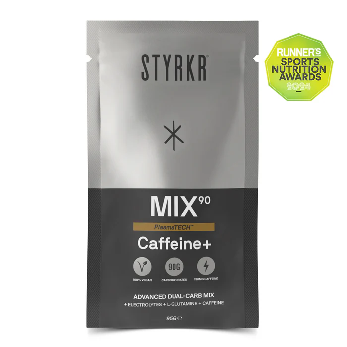 STYRKR MIX90 Caffeine Dual-Carb Energy Drink Mix - 12 Sachets