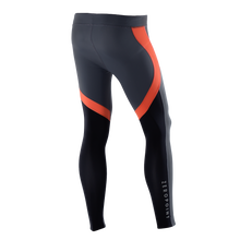 Load image into Gallery viewer, Zeropoint Compression tights black orange mens rear
