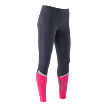 Load image into Gallery viewer, Zeropoint Compression tights black pink womens side