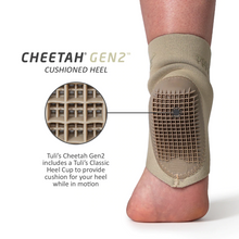 Load image into Gallery viewer, TULI'S® CHEETAH® GEN2™ HEEL CUP WITH COMPRESSION SLEEVE, FITTED YOUTH