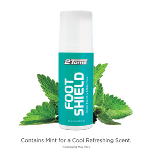 Foot Shield contains mint