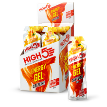 Load image into Gallery viewer, HIGH5 Energy Gel 30mg Caffeine orange