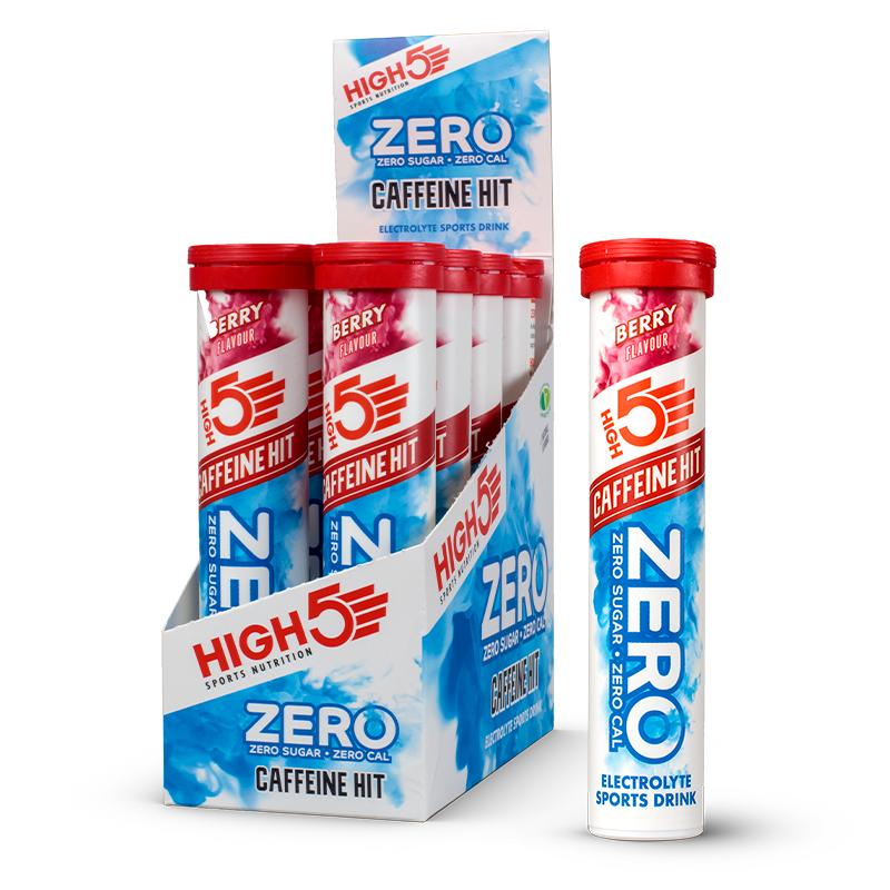HIGH5 ZERO Caffeine Hit Low Calorie Hydration Drink with Electrolytes berry