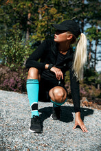 Load image into Gallery viewer, ZEROPOINT Intense 2.0 High Compression Calf Sleeves girl