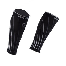 Load image into Gallery viewer, ZEROPOINT PRO RACING CALF SLEEVES Black and grey
