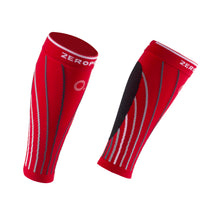Load image into Gallery viewer, ZEROPOINT Pro Racing Compression Calf Sleeves  red
