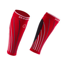 Load image into Gallery viewer, ZEROPOINT Pro Racing Compression Calf Sleeves red