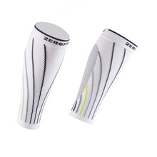 Load image into Gallery viewer, ZEROPOINT Pro Racing Compression Calf Sleeves white
