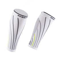 Load image into Gallery viewer, ZEROPOINT Pro Racing Compression Calf Sleeves white