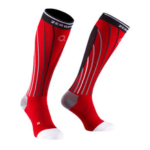 Load image into Gallery viewer, zeropoint pro racing compression socks red
