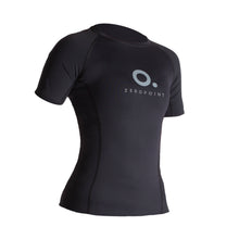 Load image into Gallery viewer, ZEROPOINT Performance Compression Short Sleeve Top Women, Black