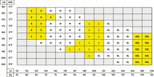 Load image into Gallery viewer, ZEROPOINT Performance Compression Tights Men - Black size chart