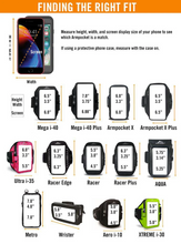 Load image into Gallery viewer, Armpocket X Plus armband for large full screen devices