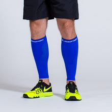 Load image into Gallery viewer, Zeropoint Compression calf sleeves blue men
