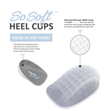 Load image into Gallery viewer, TULI'S SO SOFT HEEL CUPS - Ultimate Heel Pain Relief - SAVE 10%