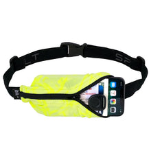 Load image into Gallery viewer, Running belt with Large Pocket SPIbelt Amp reflective