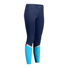 Load image into Gallery viewer, Zeropoint Compression tights blue womens
