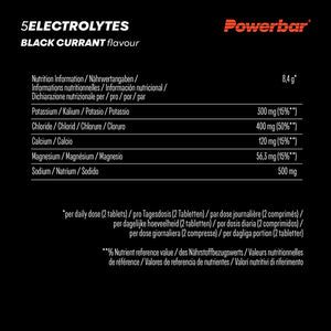 PowerBar 5Electrolytes (12 tubes of 10 tabs) SAVE 10%