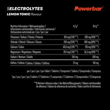 Load image into Gallery viewer, PowerBar 5Electrolytes (12 tubes of 10 tabs) SAVE 10%
