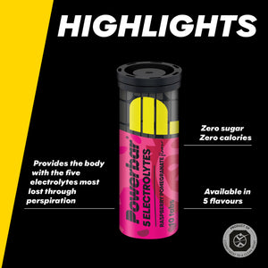 PowerBar 5Electrolytes (12 tubes of 10 tabs) SAVE 10%