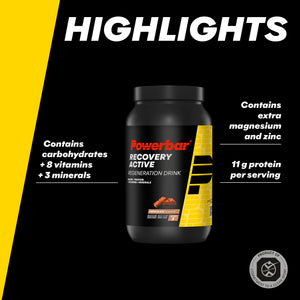 PowerBar Recovery Active 1.2KG Chocolate - SAVE 20%