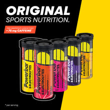 Load image into Gallery viewer, PowerBar 5Electrolytes (12 tubes of 10 tabs) SAVE 10%
