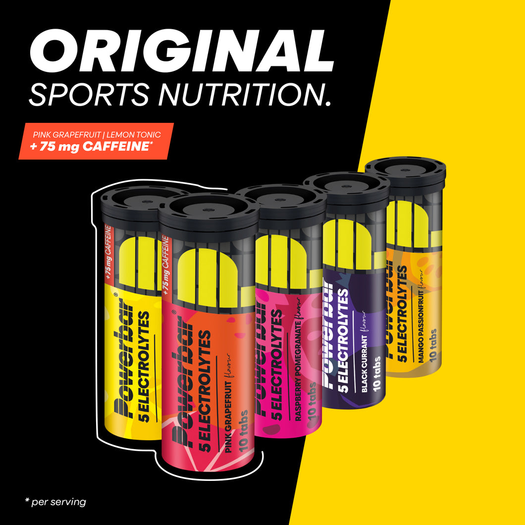 PowerBar 5 Electrolytes (12 tubes of 10 tabs)