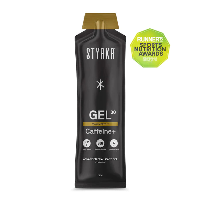 STYRKR GEL30 Caffeine Dual-Carb Energy Gel - Box of 12