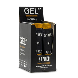 STYRKR GEL30 Caffeine Dual-Carb Energy Gel - Box of 12