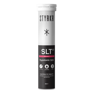 STYRKR SLT07 Hydration Tablets Mild Berry 500MG - 1 x Tube (12 tabs)