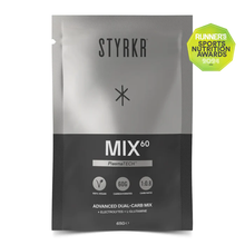 Load image into Gallery viewer, STYRKR MIX60 Dual-Carb Energy Drink Mix - 12 Sachets
