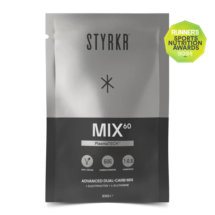 STYRKR MIX60 Dual-Carb Energy Drink Mix - 12 Sachets