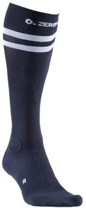 Zeropoint Compression socks black 2 stripes