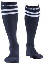 Load image into Gallery viewer, Zeropoint Compression socks black 2 stripes long
