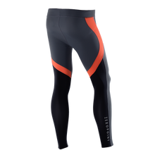 Load image into Gallery viewer, Zeropoint Compression tights black orange mens rear
