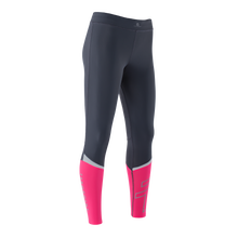 Load image into Gallery viewer, Zeropoint Compression tights black pink womens side

