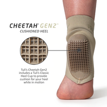 Load image into Gallery viewer, TULI&#39;S® CHEETAH® GEN2™ HEEL CUP WITH COMPRESSION SLEEVE, FITTED YOUTH
