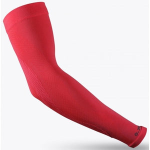 Zeropoint Compression Armsleeves coral close up