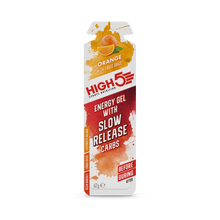 Load image into Gallery viewer, HIGH5 Energy Gel with Slow release Carbs Orange box
