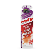 Load image into Gallery viewer, HIGH5 Energy Gel with Slow release Carbs Blackcurrant

