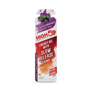 HIGH5 Energy Gel with Slow release Carbs Blackcurrant