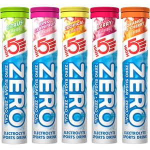 HIGH5 Zero Low Calorie Hydration Drink with Electrolytes tubes