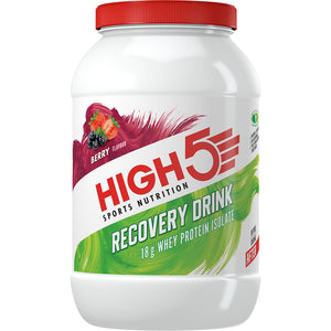 HIGH5 Recovery Drink delicious tasting protein drink berry