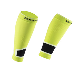ZEROPOINT Intense 2.0 High Compression Calf Sleeves chartreuse