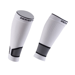 ZEROPOINT Intense 2.0 High Compression Calf Sleeves white